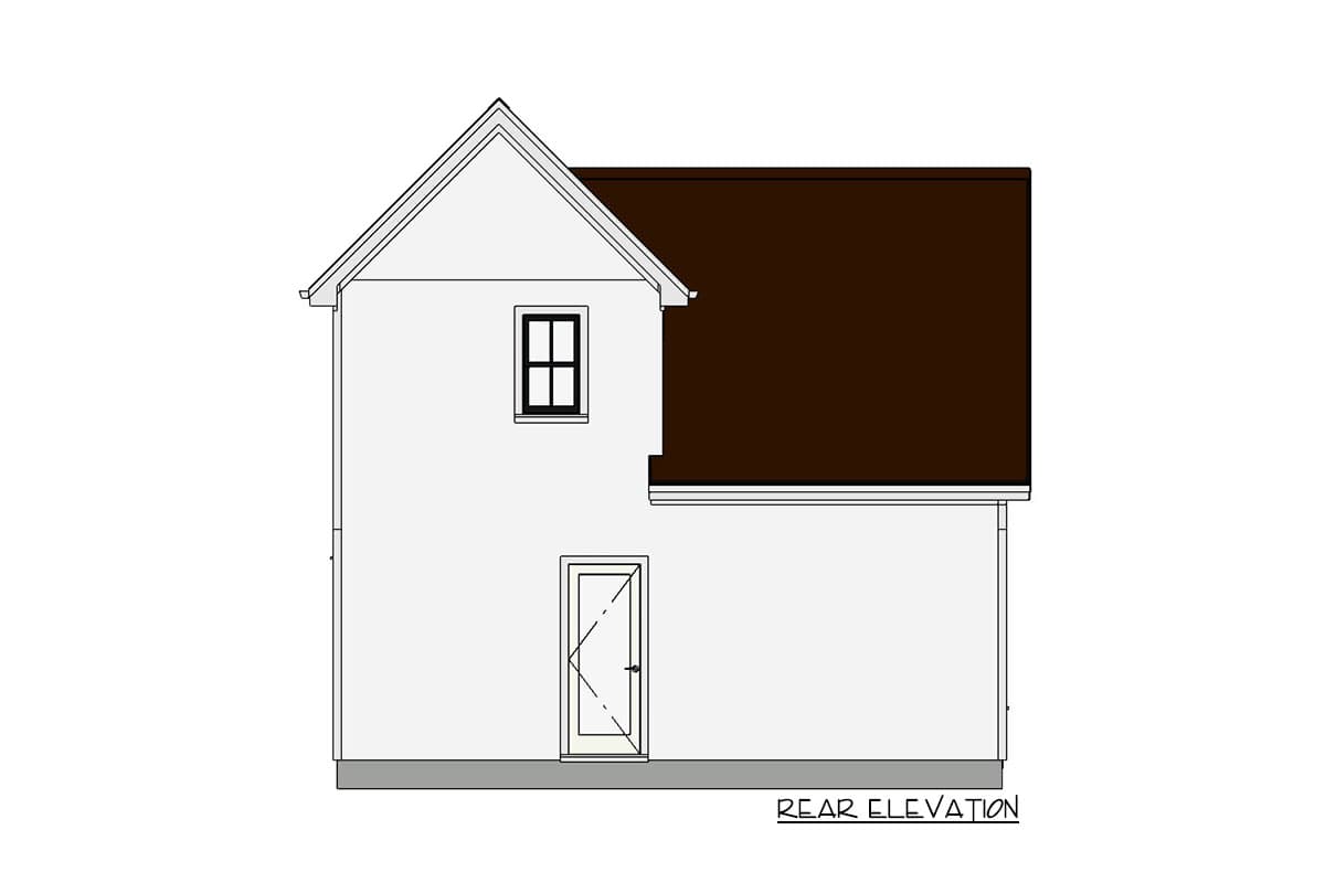 Plan 430802SNG: Exclusive Two-Story House Plan with Upstairs Bedrooms - Image #8 - Cottage, Country, Vacation