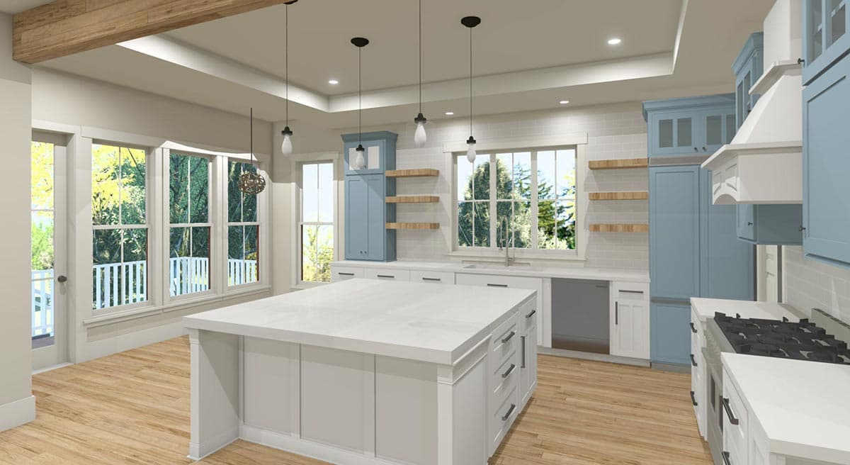 Plan 765026TWN: Delightful 4-Bed Low Country House Plan with Main-Floor Master Bedroom - Image #8 - Coastal, Country, Low Country, Southern, Vacation