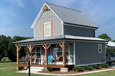 Tiny Two Bed Cottage with Cozy Front Porch
