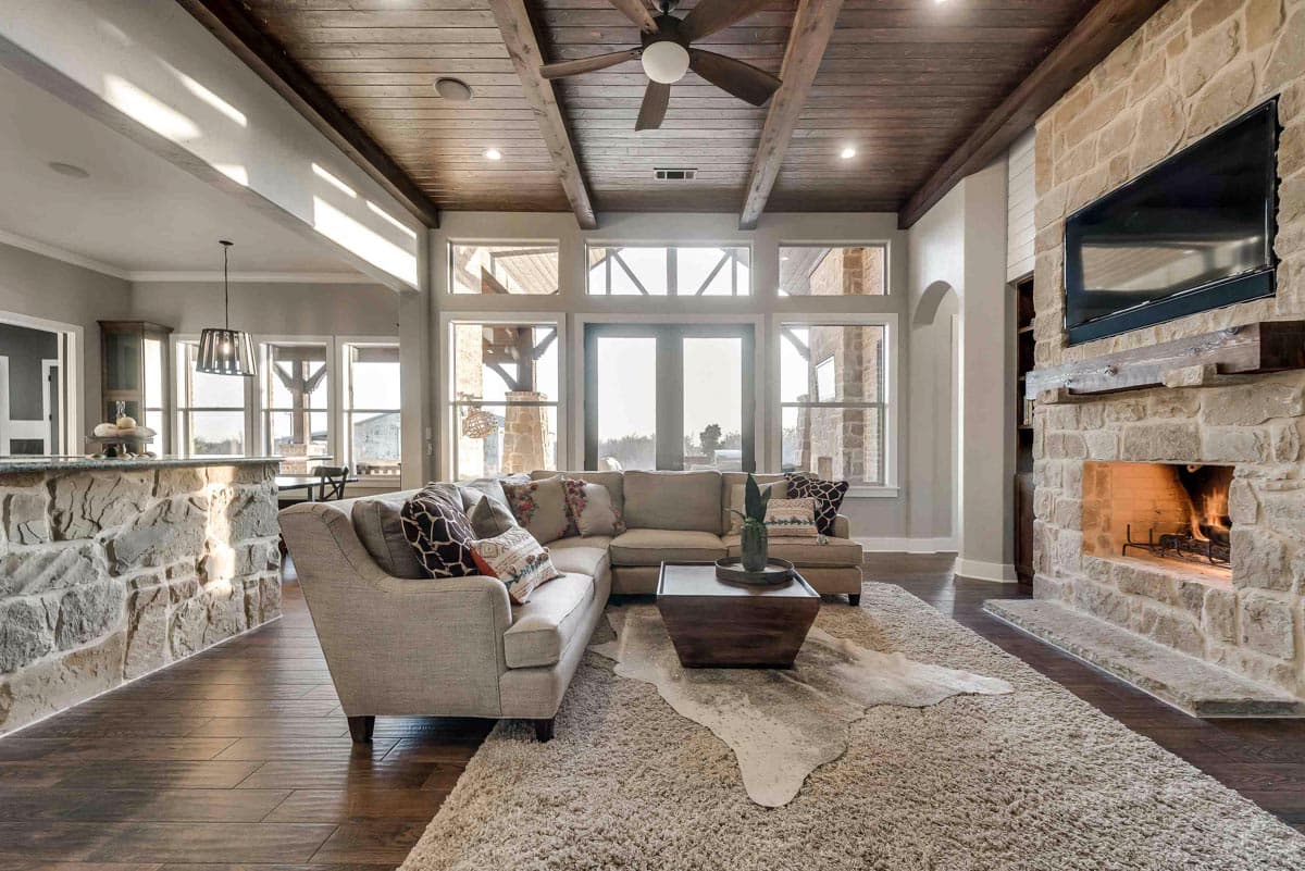 Plan 36618TX: Rugged Hill Country House Plan with Game Room - 3065 Sq Ft - Image #6 - European, Hill Country, Mountain, Rustic