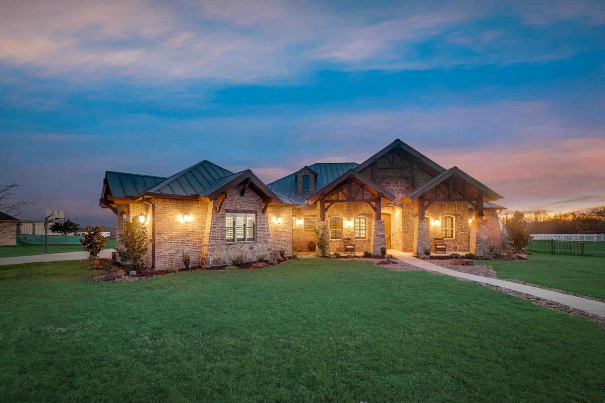 Plan 36618TX: Rugged Hill Country House Plan with Game Room - 3065 Sq Ft - Image #50 - European, Hill Country, Mountain, Rustic