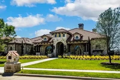 One-Level Mediterranean House Plan with Large Game Room - 4592 Sq Ft