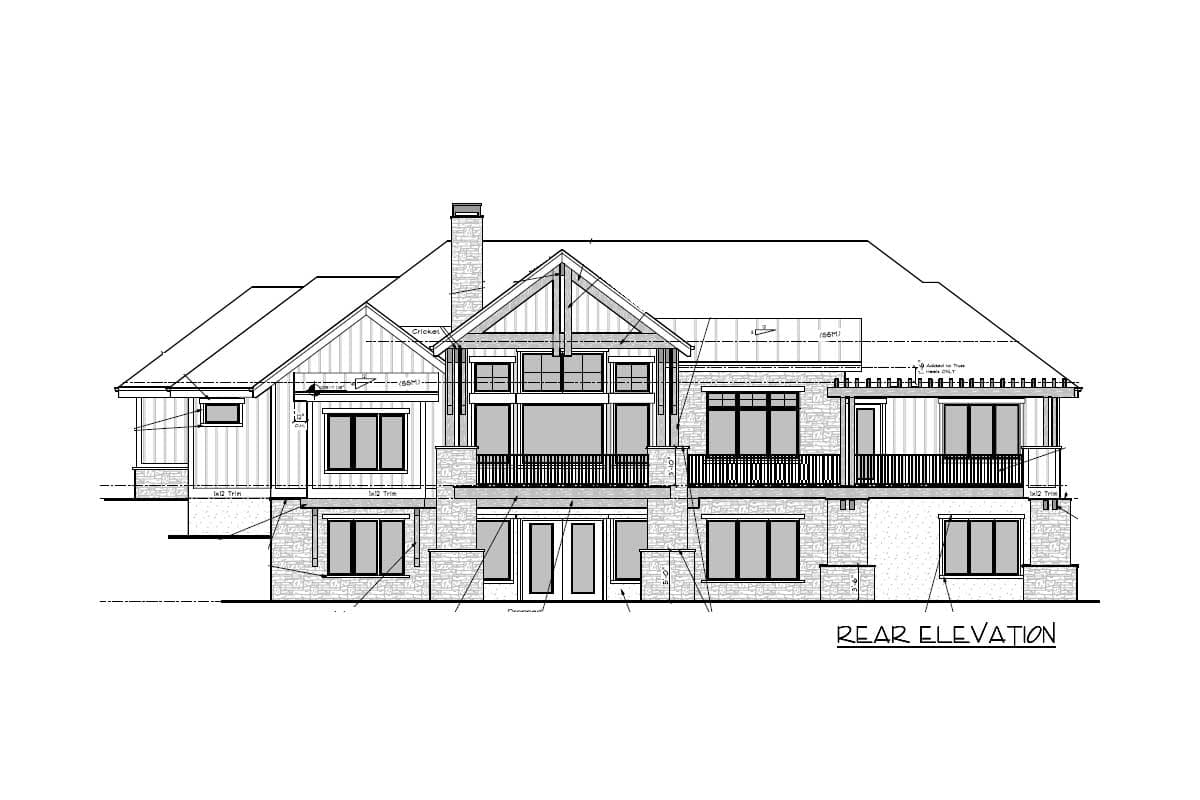 Plan 95091RW: One-Level New American House Plan with Large Rear Porch - Image #18 - Craftsman, Mountain, New American, Northwest, Rustic