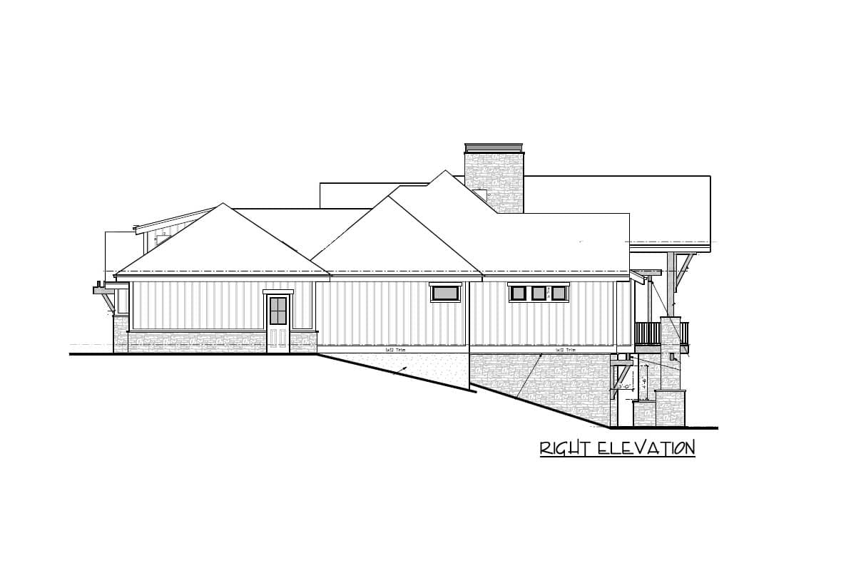 Plan 95091RW: One-Level New American House Plan with Large Rear Porch - Image #19 - Craftsman, Mountain, New American, Northwest, Rustic