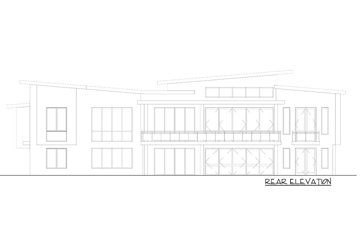 Plan 666092RAF: Spacious Contemporary House Plan with Wood Workshop - Image #7 - Contemporary, Modern, Northwest