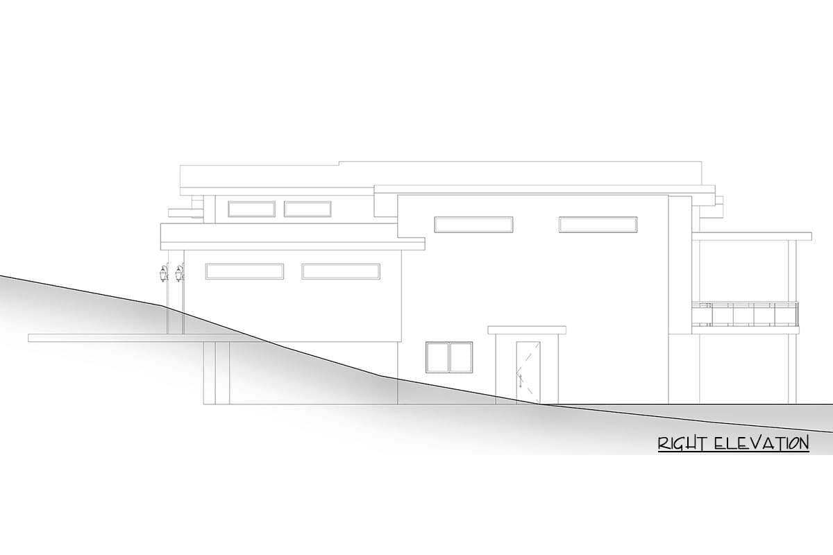 Plan 666092RAF: Spacious Contemporary House Plan with Wood Workshop - Image #8 - Contemporary, Modern, Northwest