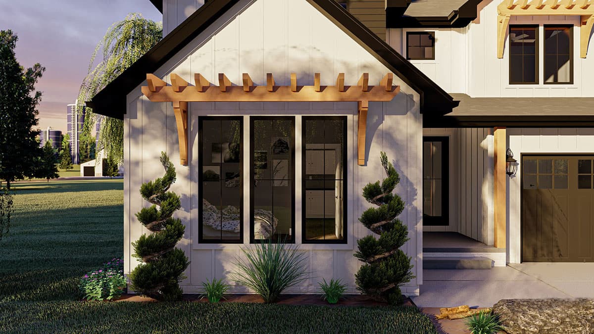 Plan 62881DJ: 5-Bed New American House Plan with In-Law Suite - Image #6 - Craftsman, Modern Farmhouse, New American