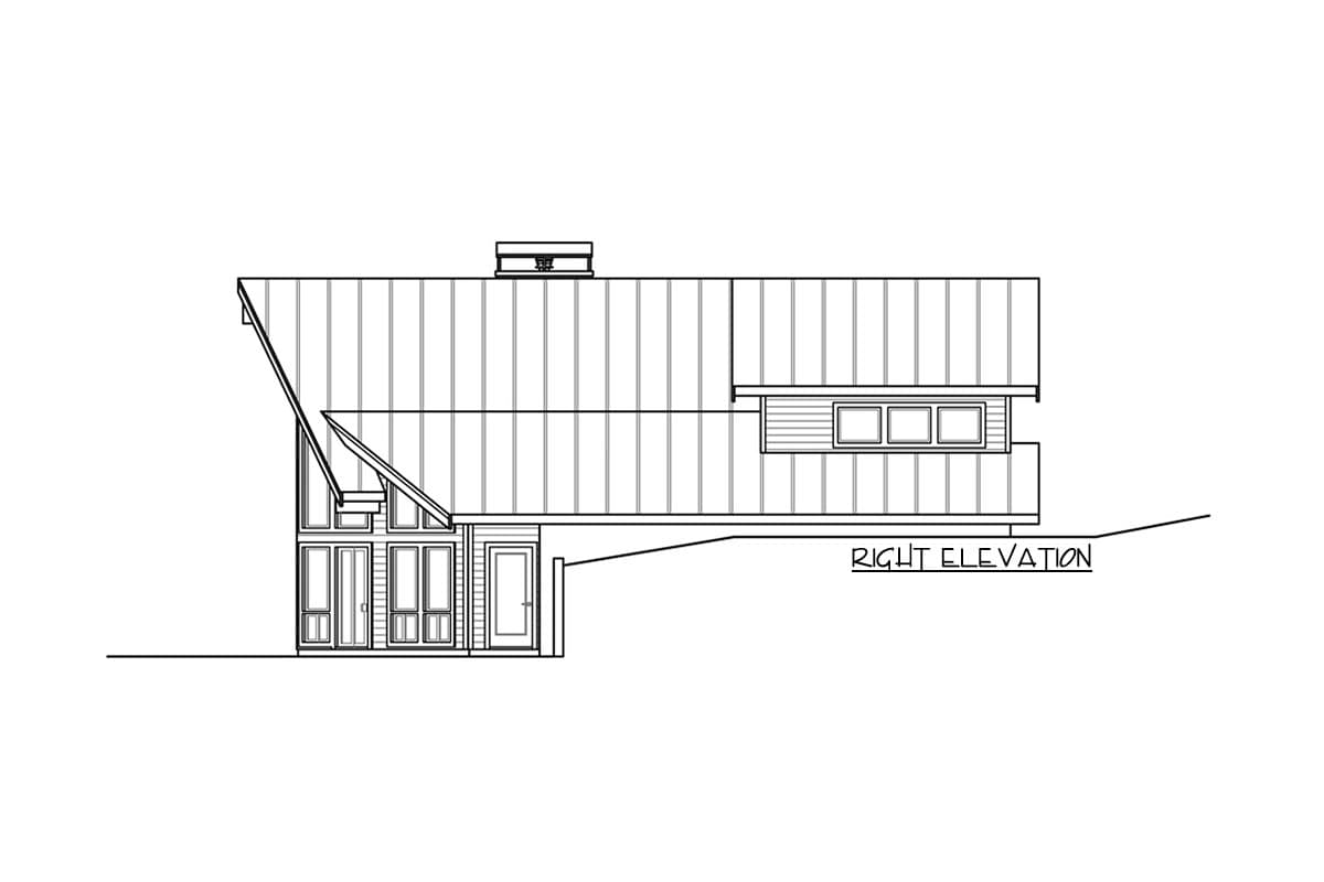 Plan 72979DA: Mountain House Plan with Forward-Facing Views - Image #4 - Country, Mountain, Vacation