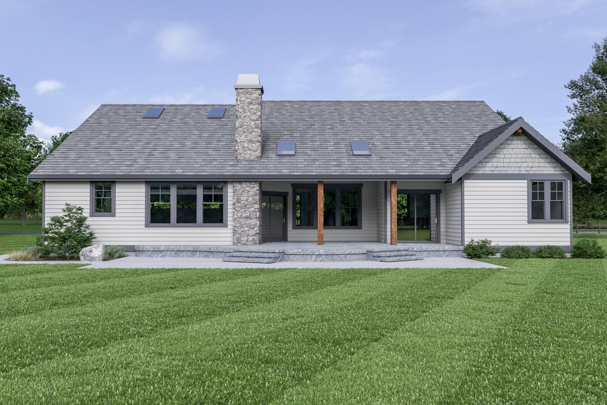 Plan 280090JWD: Mountain Craftsman House Plan with Bonus Room above Garage - 2124 Sq Ft - Image #9 - Craftsman, Mountain, Northwest
