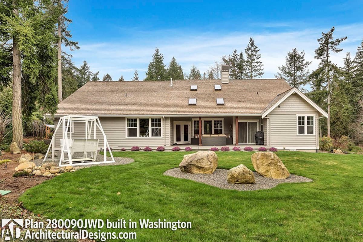 Plan 280090JWD: Mountain Craftsman House Plan with Bonus Room above Garage - 2124 Sq Ft - Image #7 - Craftsman, Mountain, Northwest