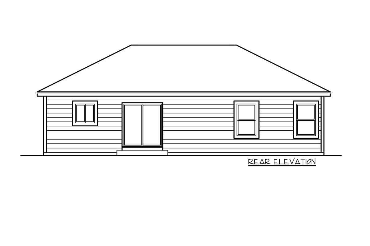 Plan 12740MA: Split Level Country House Plan with Lower-Level Garage - Image #6 - Country, Traditional