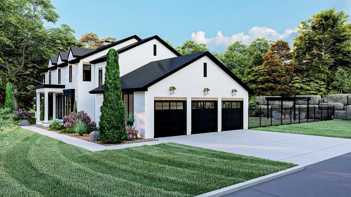 Plan 62884DJ: 4-Bed Southern-style House Plan with a Modern Touch - 3161 Sq Ft - Image #7 - Southern, Traditional, Transitional