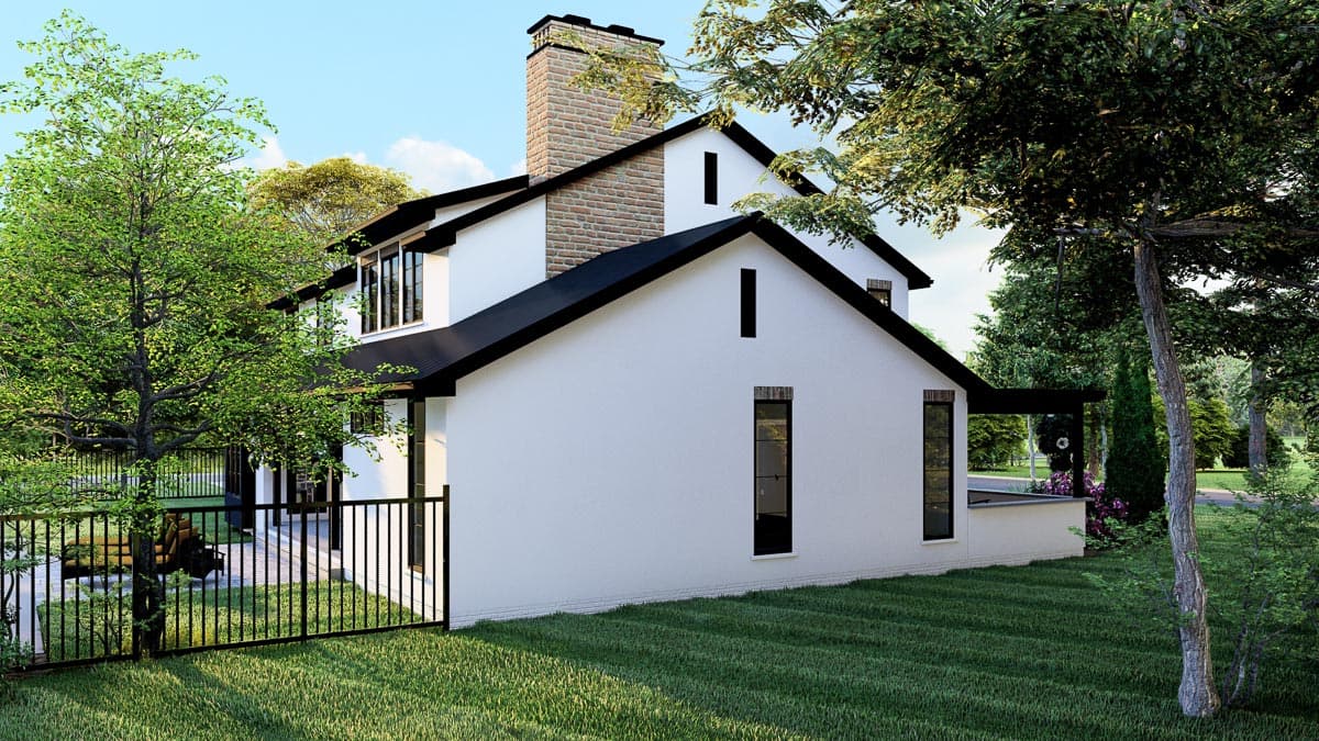 Plan 62884DJ: 4-Bed Southern-style House Plan with a Modern Touch - 3161 Sq Ft - Image #11 - Southern, Traditional, Transitional