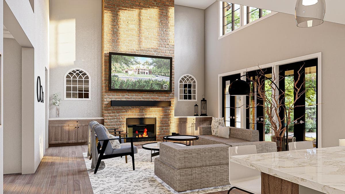 Plan 62884DJ: 4-Bed Southern-style House Plan with a Modern Touch - 3161 Sq Ft - Image #12 - Southern, Traditional, Transitional