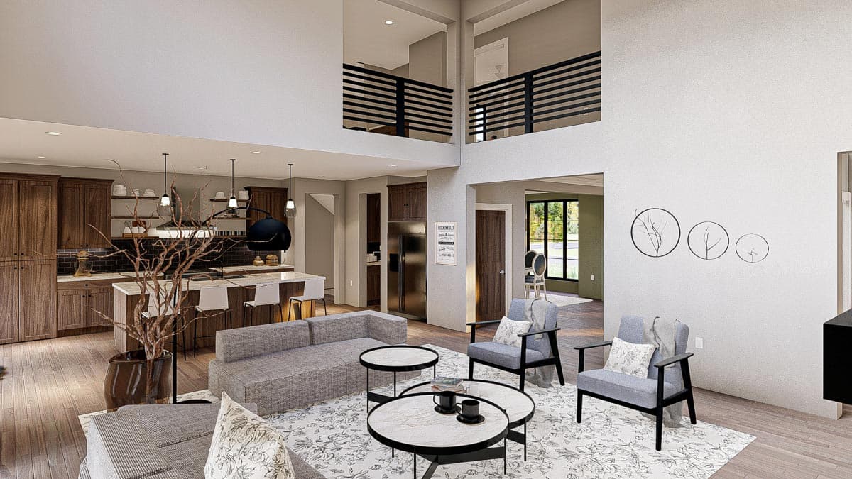 Plan 62884DJ: 4-Bed Southern-style House Plan with a Modern Touch - 3161 Sq Ft - Image #13 - Southern, Traditional, Transitional