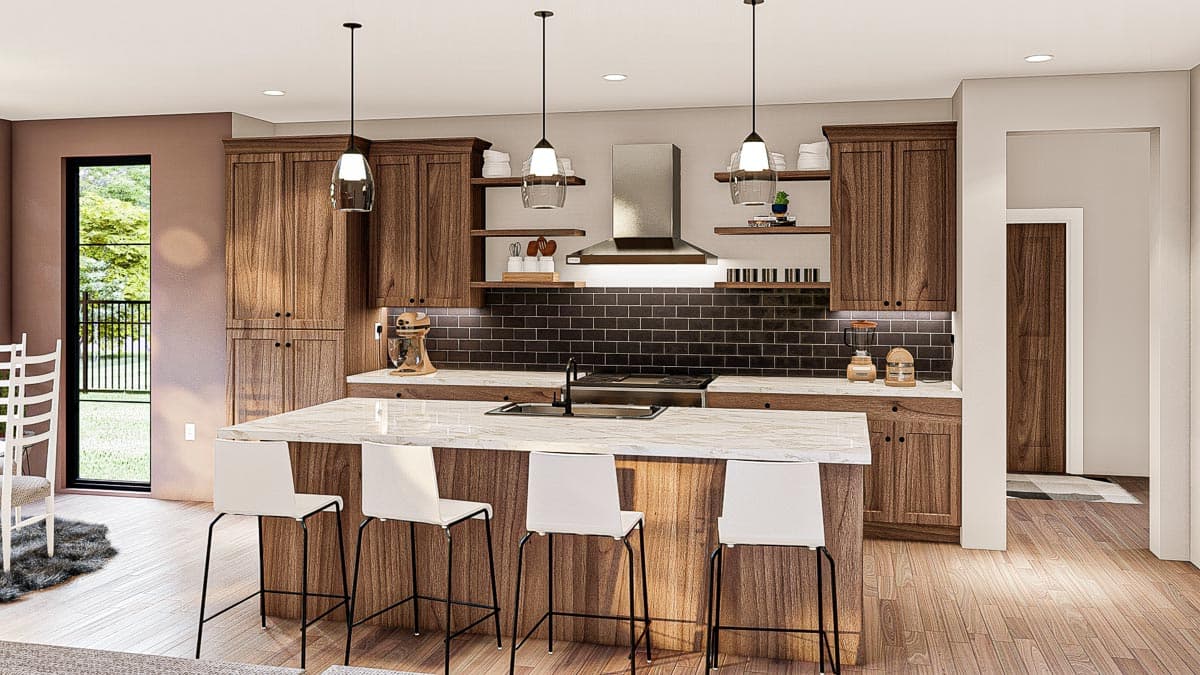 Plan 62884DJ: 4-Bed Southern-style House Plan with a Modern Touch - 3161 Sq Ft - Image #15 - Southern, Traditional, Transitional