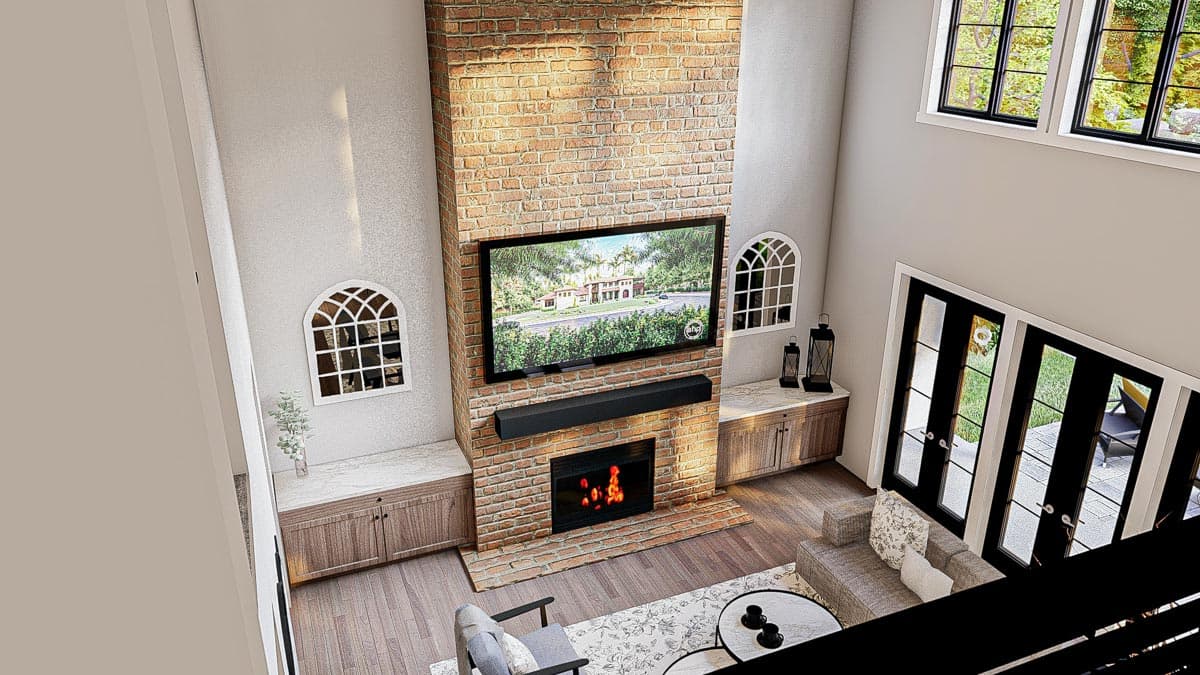 Plan 62884DJ: 4-Bed Southern-style House Plan with a Modern Touch - 3161 Sq Ft - Image #14 - Southern, Traditional, Transitional