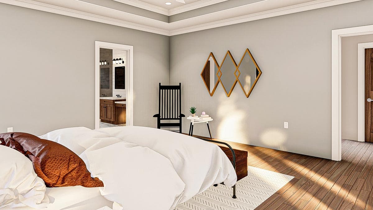 Plan 62884DJ: 4-Bed Southern-style House Plan with a Modern Touch - 3161 Sq Ft - Image #19 - Southern, Traditional, Transitional