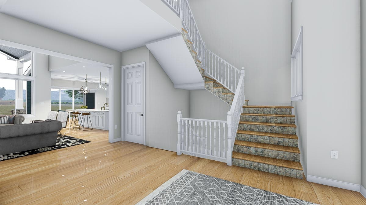 Plan 61358UT: Exclusive New American Home Plan with Optional Sport Court - Image #15 - Craftsman, New American