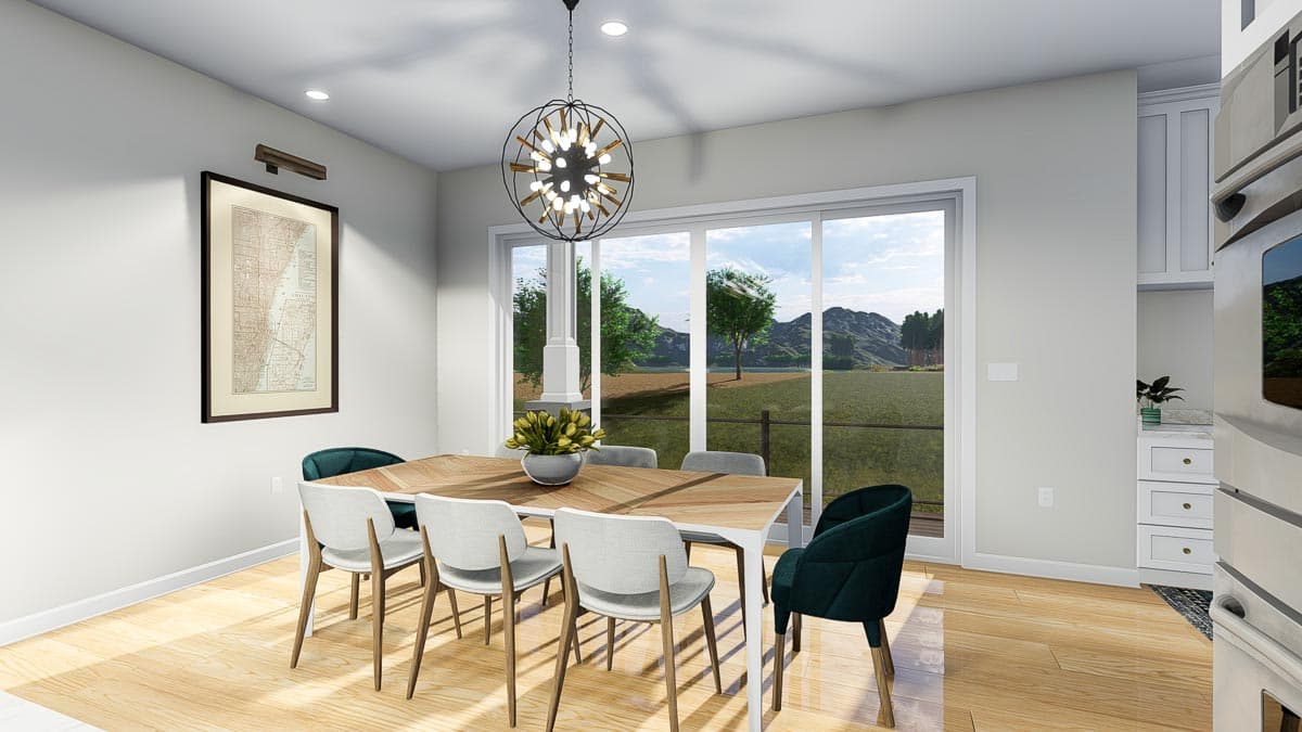 Plan 61358UT: Exclusive New American Home Plan with Optional Sport Court - Image #24 - Craftsman, New American