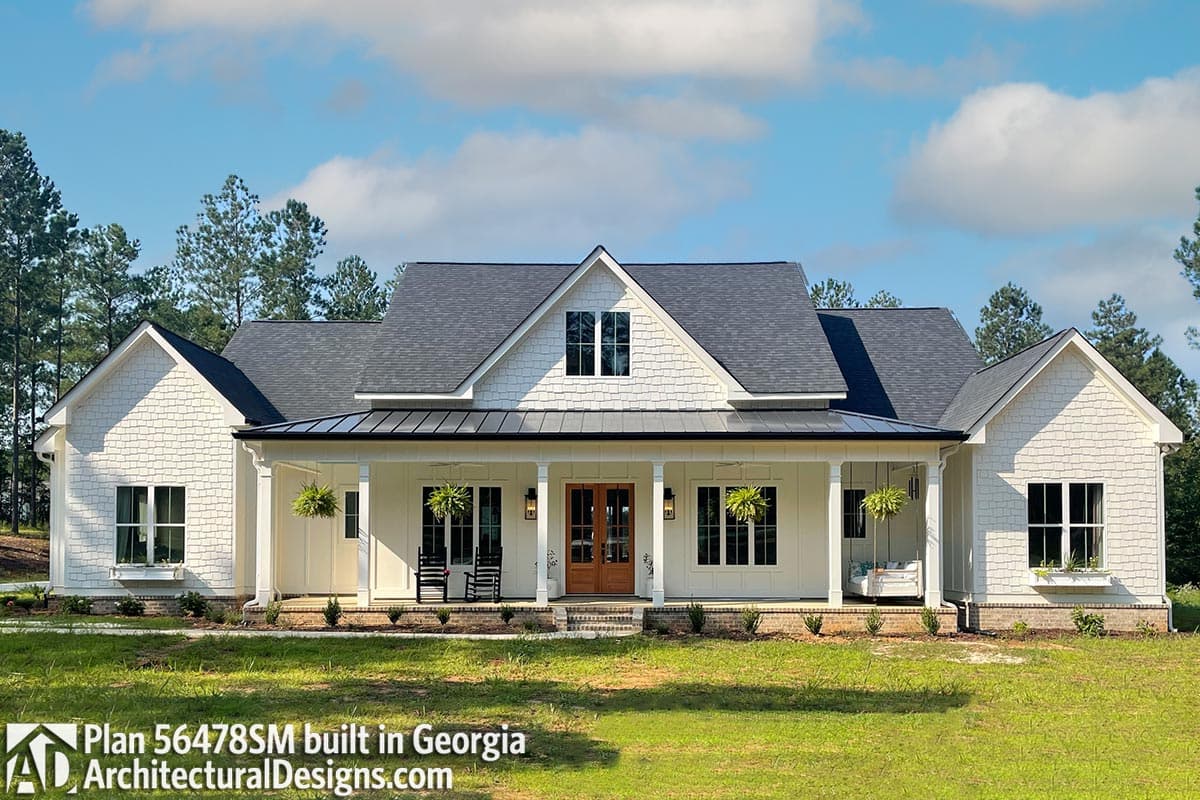 build gallery item - House Plan 56478SM Comes to Life in Georgia