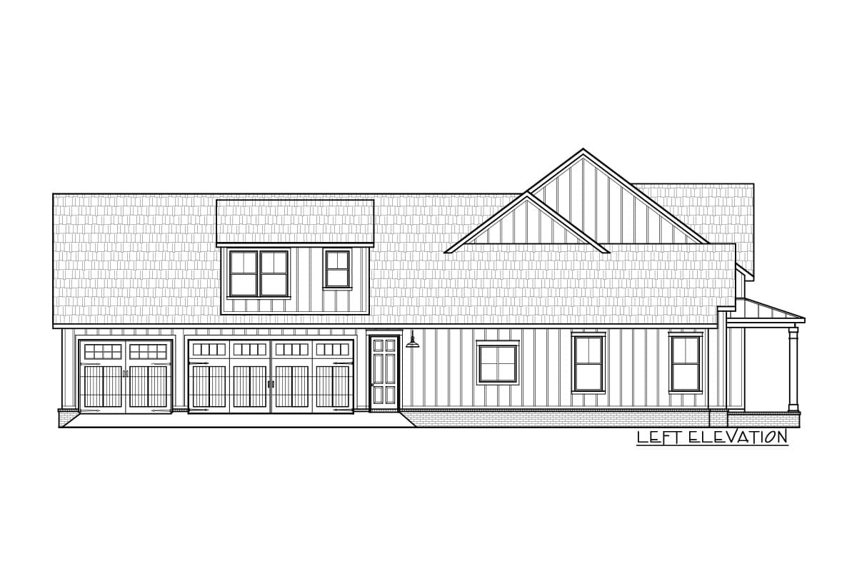 Plan 56478SM: Perfectly Balanced 4-Bed Modern Farmhouse Plan - Image #32 - Country, Modern Farmhouse, New American, Traditional