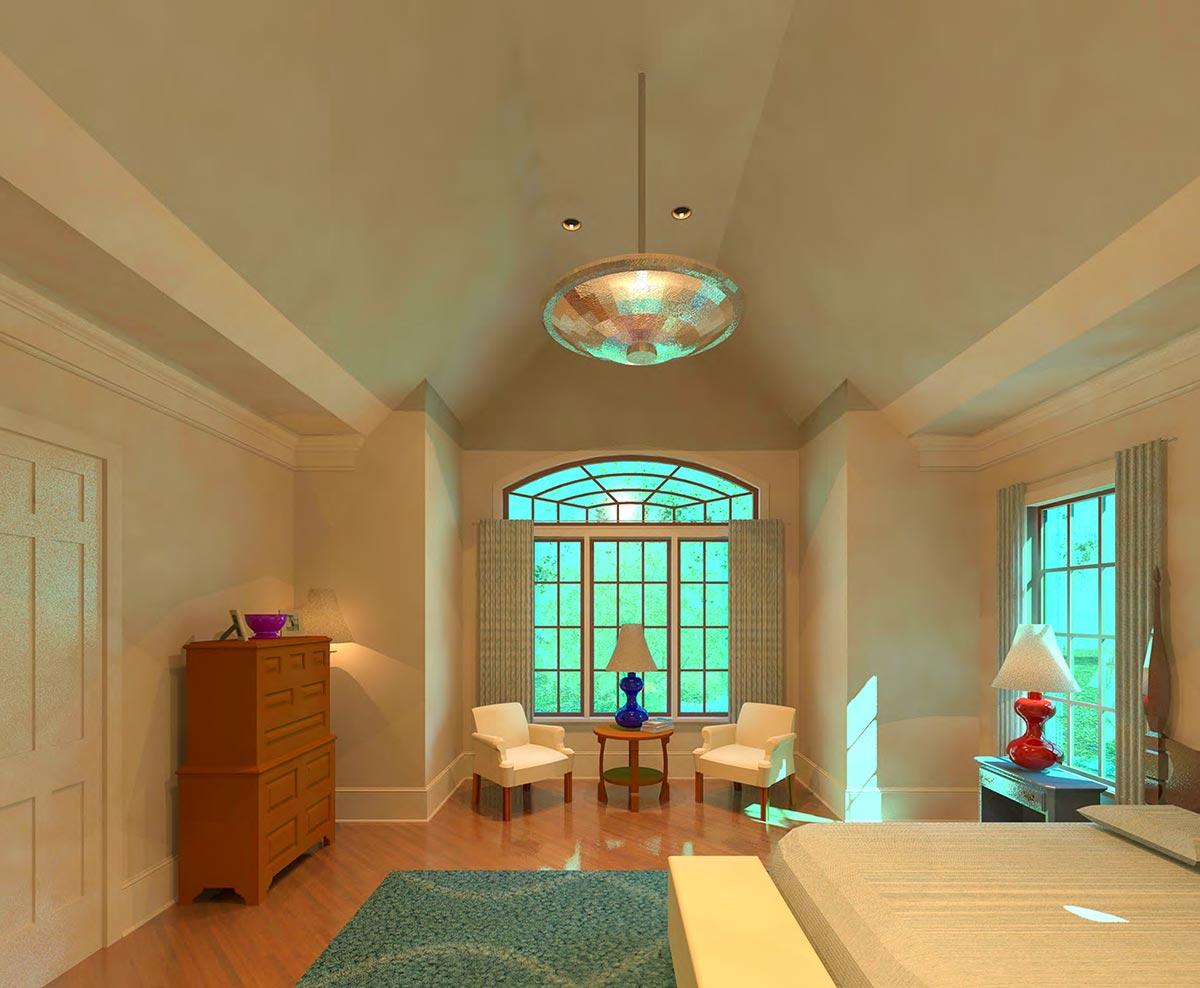 Plan 360068DK: Country Craftsman House Plan with 45-Degree Angled Garage - 2919 Sq Ft - Image #8 - Country, Craftsman