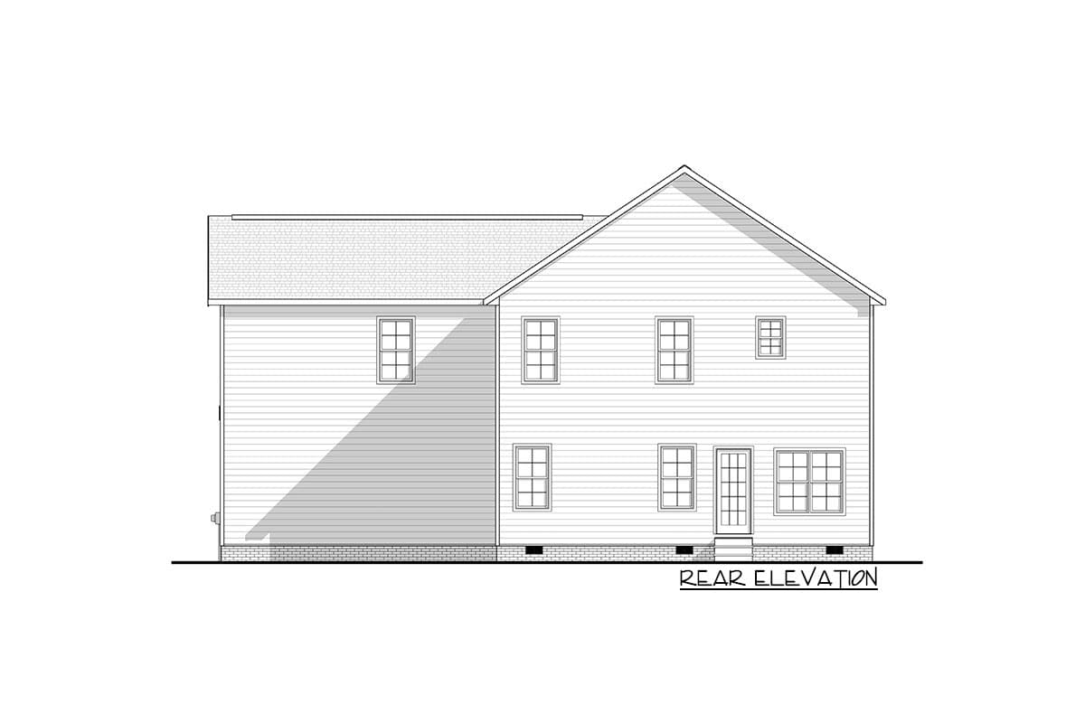 Plan 83611CRW: Two-Story Country House Plan with Main-Level Flex Room - Image #10 - Country, Traditional