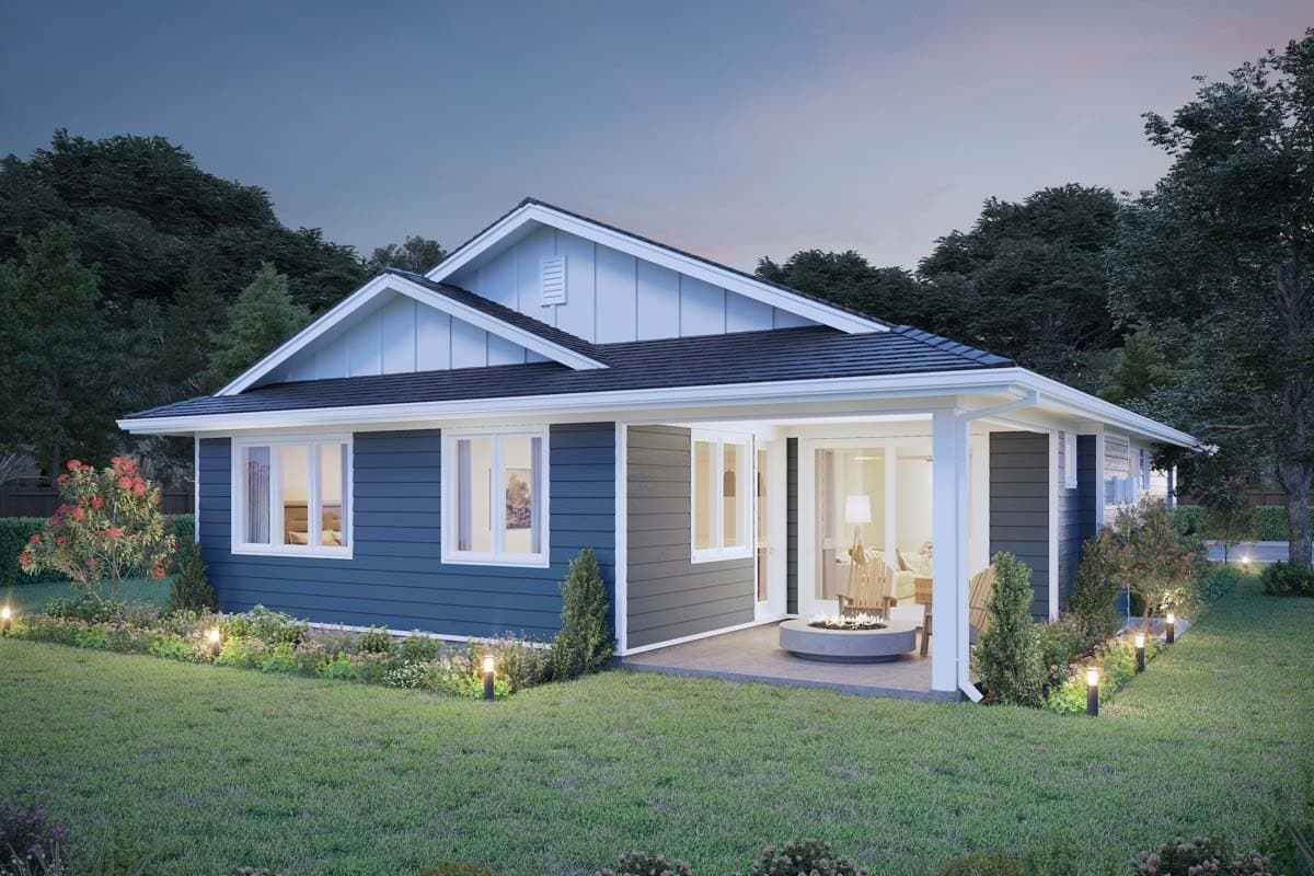 Plan 67780NWL: 5-Bedroom Ranch with Optional Walk-Out Basement - Image #4 - Craftsman, Northwest, Ranch