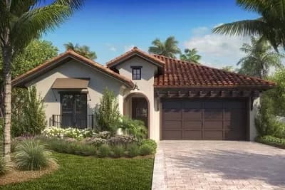 One-Story Mediterranean House Plan with 3 Ensuite Bedrooms