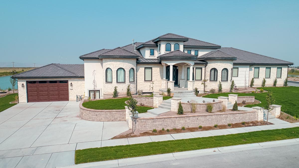 Plan 61359UT: Spacious Luxury Home Plan with Indoor / Outdoor Sport Court - Image #5 - European, Mediterranean, Spanish