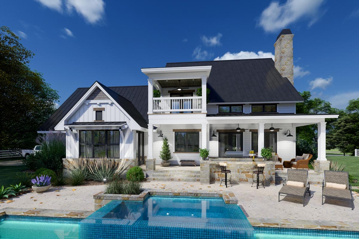 Plan 16919WG: Country Craftsman House Plan with 2-Story Great Room and Upstairs Game Room - Image #14 - Country, Craftsman, Farmhouse, Modern Farmhouse, New American, Southern, Traditional