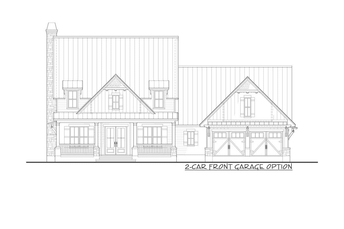 Plan 16919WG: Country Craftsman House Plan with 2-Story Great Room and Upstairs Game Room - Image #39 - Country, Craftsman, Farmhouse, Modern Farmhouse, New American, Southern, Traditional