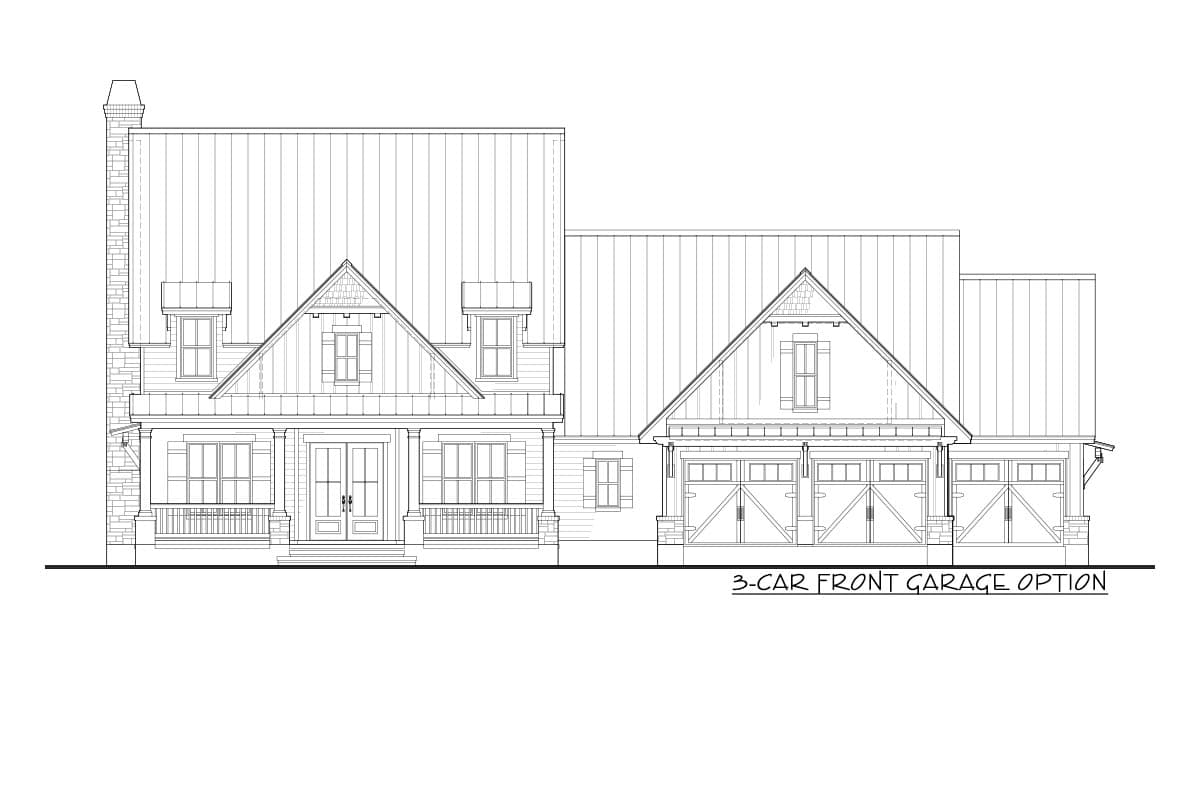 Plan 16919WG: Country Craftsman House Plan with 2-Story Great Room and Upstairs Game Room - Image #40 - Country, Craftsman, Farmhouse, Modern Farmhouse, New American, Southern, Traditional
