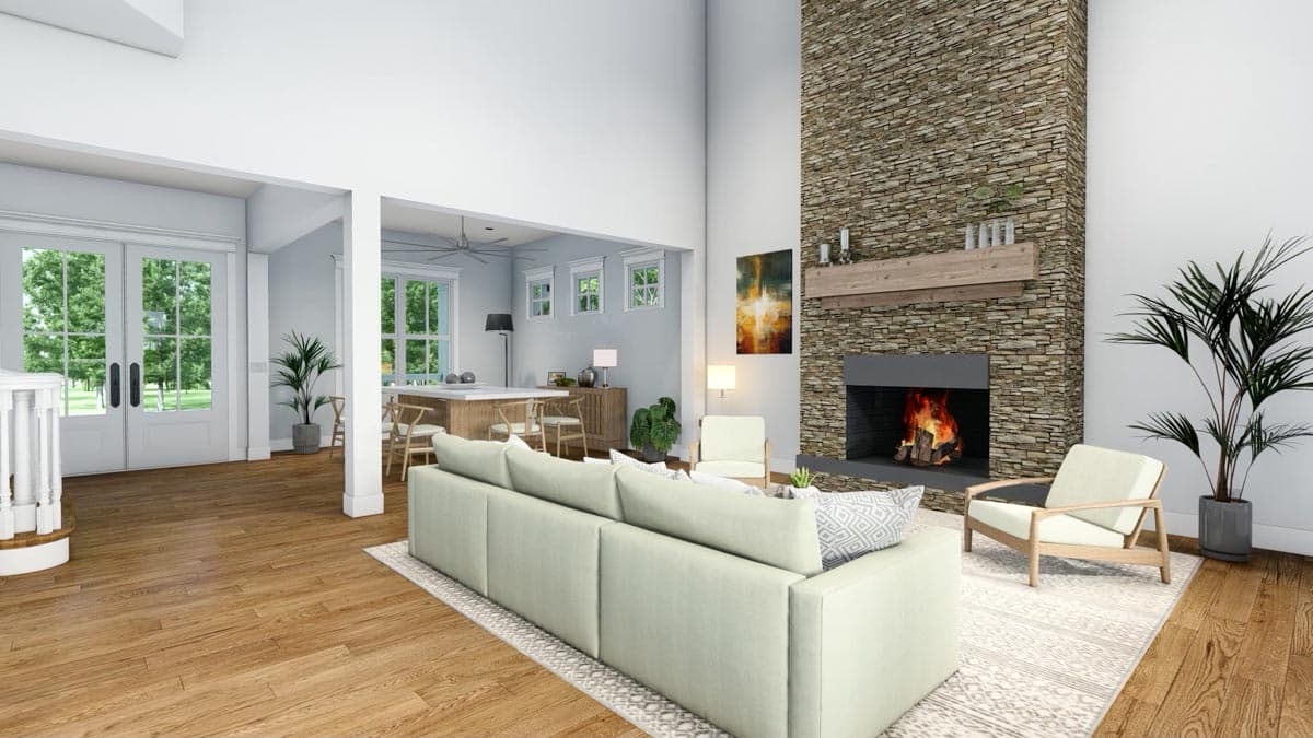 Plan 16919WG: Country Craftsman House Plan with 2-Story Great Room and Upstairs Game Room - Image #24 - Country, Craftsman, Farmhouse, Modern Farmhouse, New American, Southern, Traditional