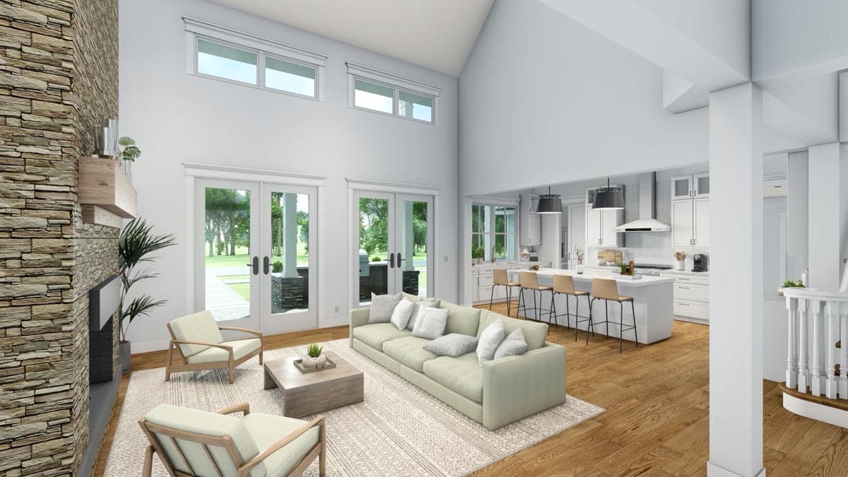 Plan 16919WG: Country Craftsman House Plan with 2-Story Great Room and Upstairs Game Room - Image #25 - Country, Craftsman, Farmhouse, Modern Farmhouse, New American, Southern, Traditional