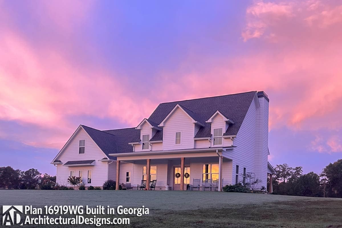 build gallery item - House Plan 16919WG Customized in Georgia
