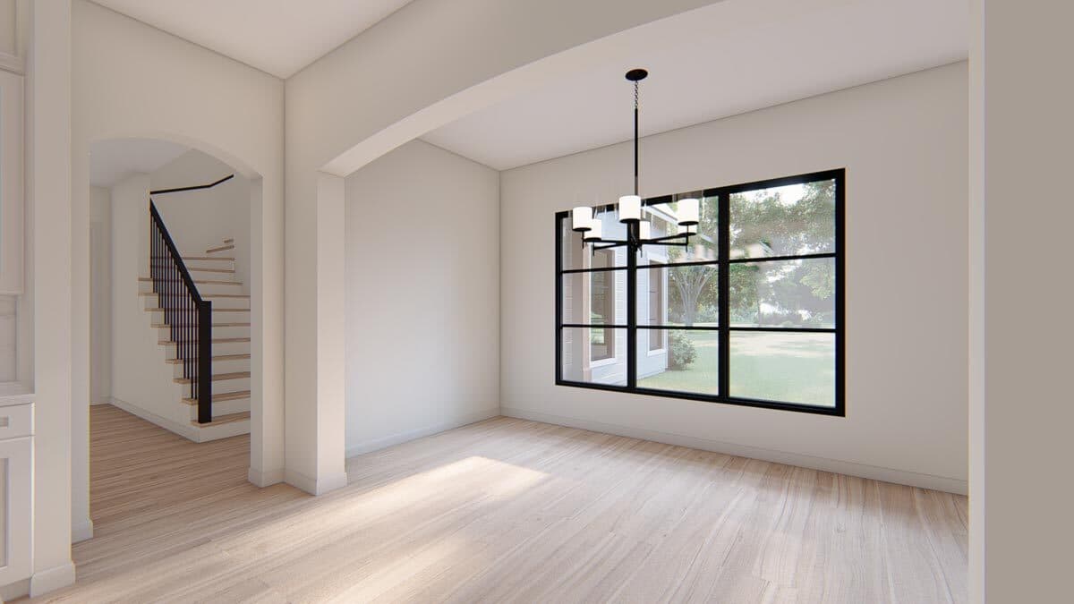 Plan 915042CHP: Exclusive New American Home Plan with Split Bedrooms - Image #17 - New American