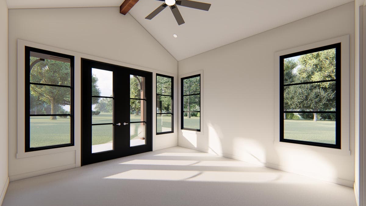 Plan 915042CHP: Exclusive New American Home Plan with Split Bedrooms - Image #19 - New American