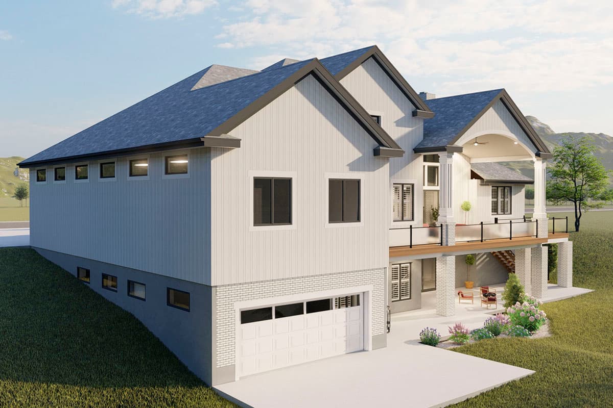 Plan 61360UT: Exclusive Spacious House Plan with Sport Court - 7722 Sq Ft - Image #5 - Craftsman, Mountain, New American, Transitional