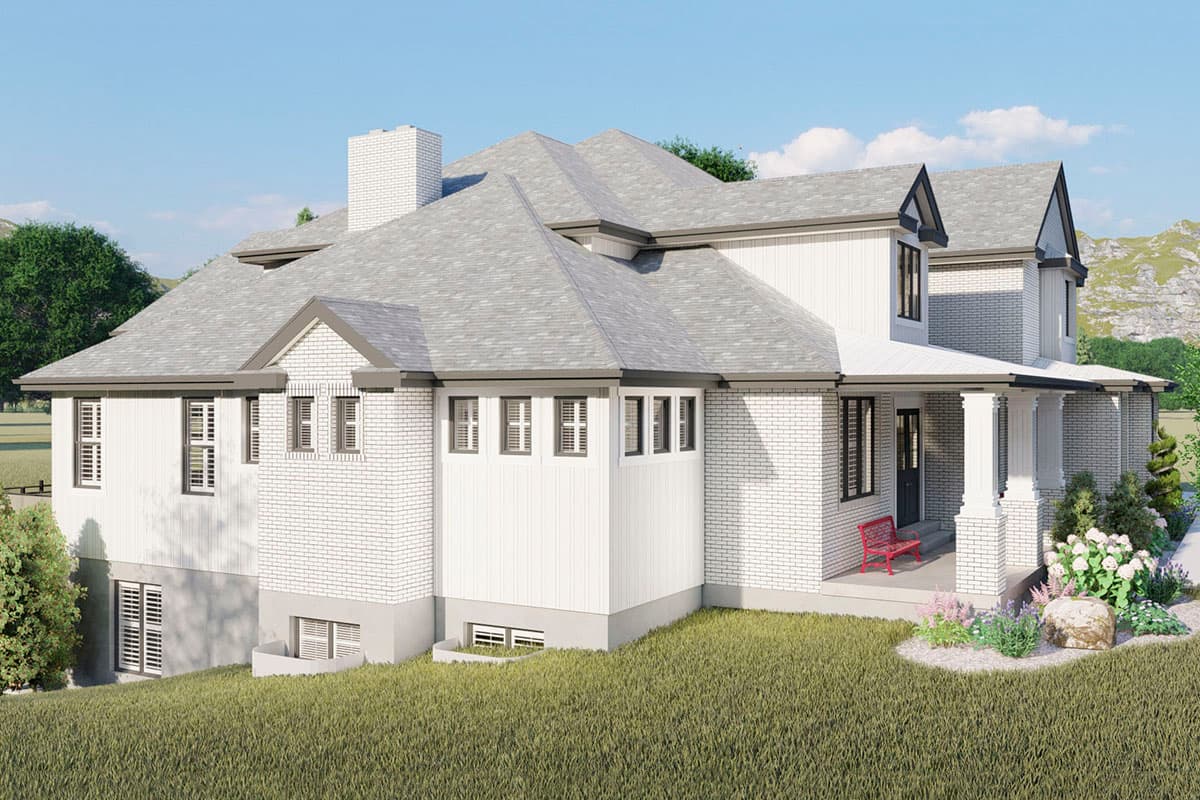 Plan 61360UT: Exclusive Spacious House Plan with Sport Court - 7722 Sq Ft - Image #9 - Craftsman, Mountain, New American, Transitional