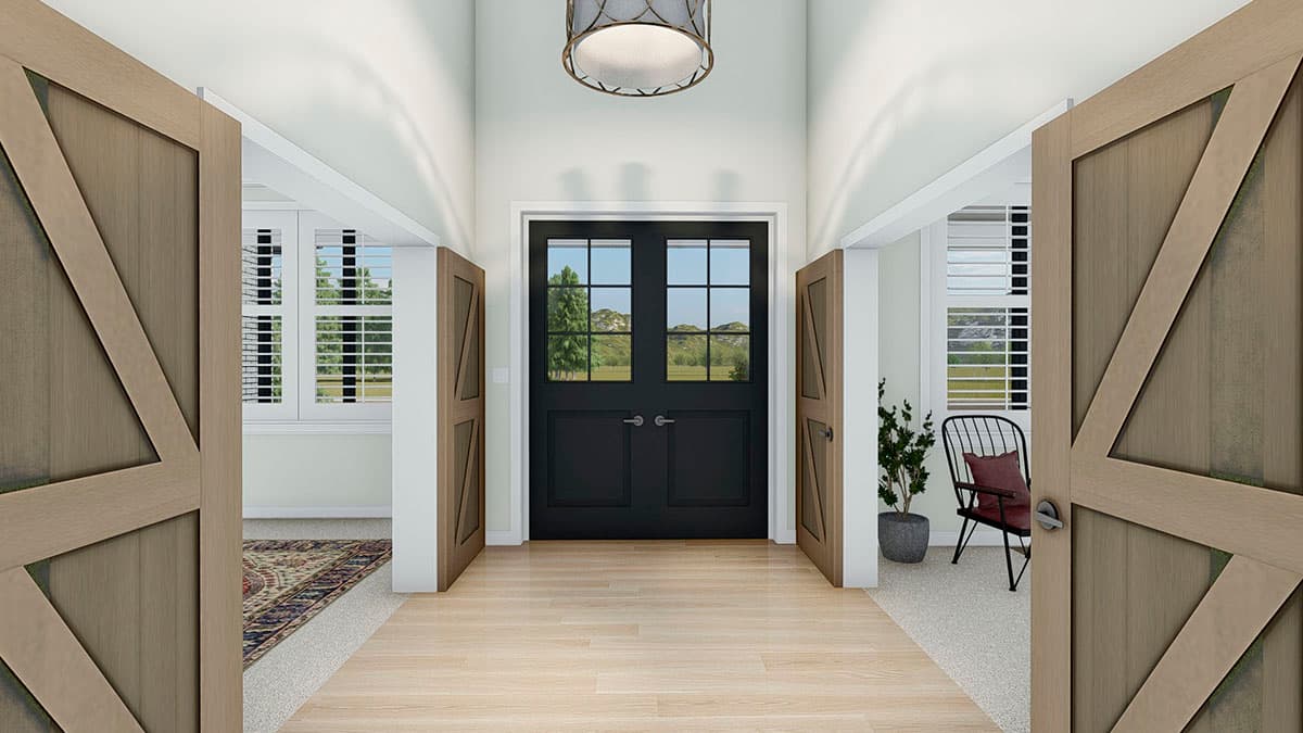 Plan 61360UT: Exclusive Spacious House Plan with Sport Court - 7722 Sq Ft - Image #12 - Craftsman, Mountain, New American, Transitional