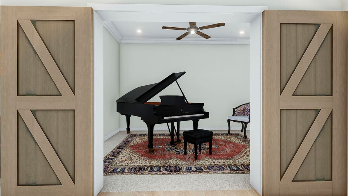 Plan 61360UT: Exclusive Spacious House Plan with Sport Court - 7722 Sq Ft - Image #14 - Craftsman, Mountain, New American, Transitional