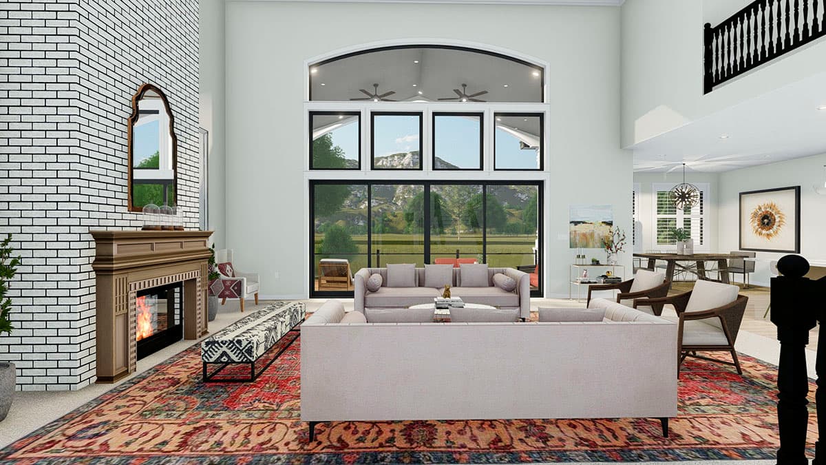 Plan 61360UT: Exclusive Spacious House Plan with Sport Court - 7722 Sq Ft - Image #16 - Craftsman, Mountain, New American, Transitional