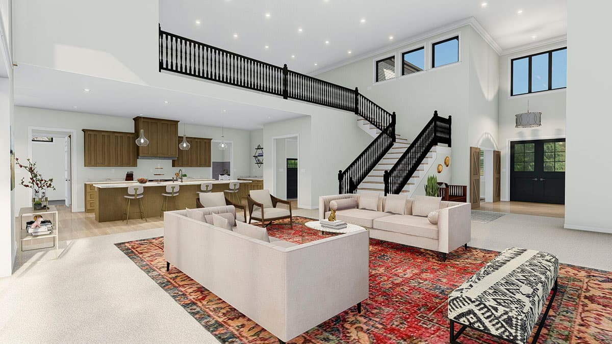 Plan 61360UT: Exclusive Spacious House Plan with Sport Court - 7722 Sq Ft - Image #19 - Craftsman, Mountain, New American, Transitional