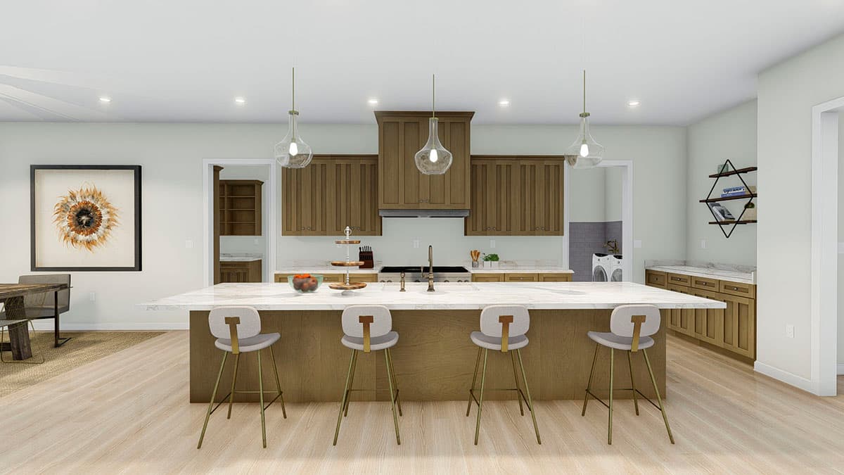 Plan 61360UT: Exclusive Spacious House Plan with Sport Court - 7722 Sq Ft - Image #20 - Craftsman, Mountain, New American, Transitional