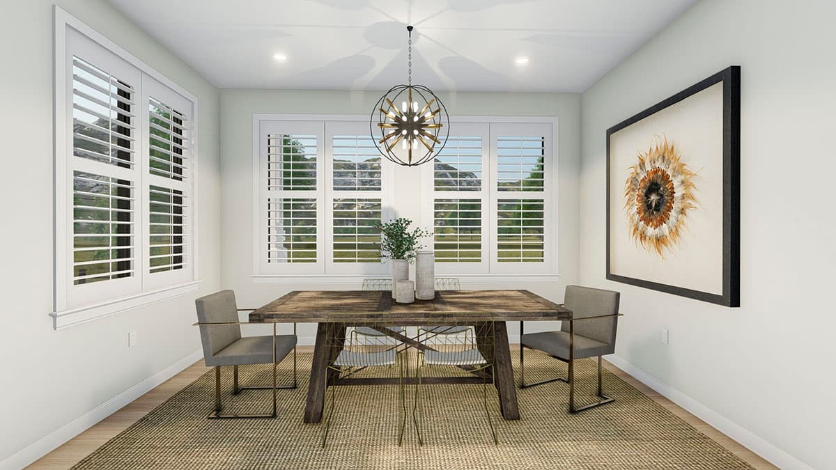 Plan 61360UT: Exclusive Spacious House Plan with Sport Court - 7722 Sq Ft - Image #23 - Craftsman, Mountain, New American, Transitional