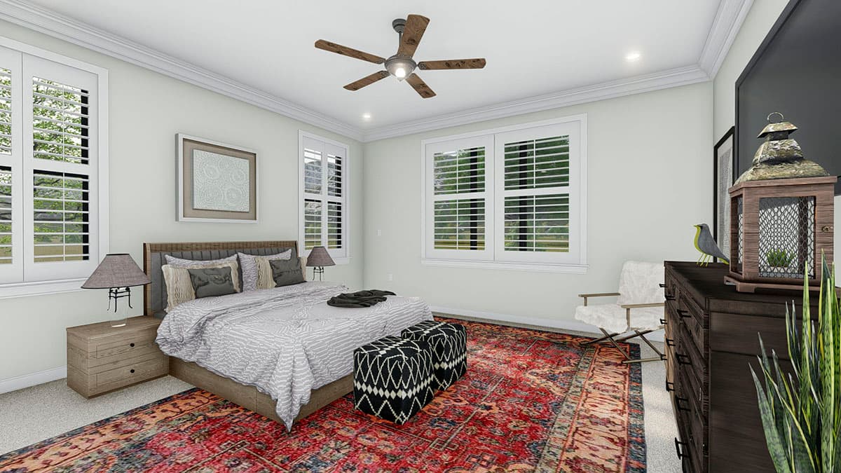 Plan 61360UT: Exclusive Spacious House Plan with Sport Court - 7722 Sq Ft - Image #26 - Craftsman, Mountain, New American, Transitional