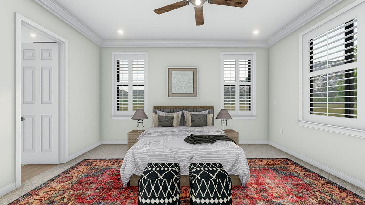 Plan 61360UT: Exclusive Spacious House Plan with Sport Court - 7722 Sq Ft - Image #27 - Craftsman, Mountain, New American, Transitional