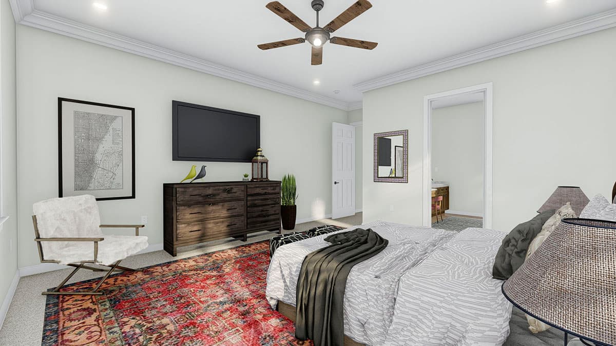 Plan 61360UT: Exclusive Spacious House Plan with Sport Court - 7722 Sq Ft - Image #28 - Craftsman, Mountain, New American, Transitional